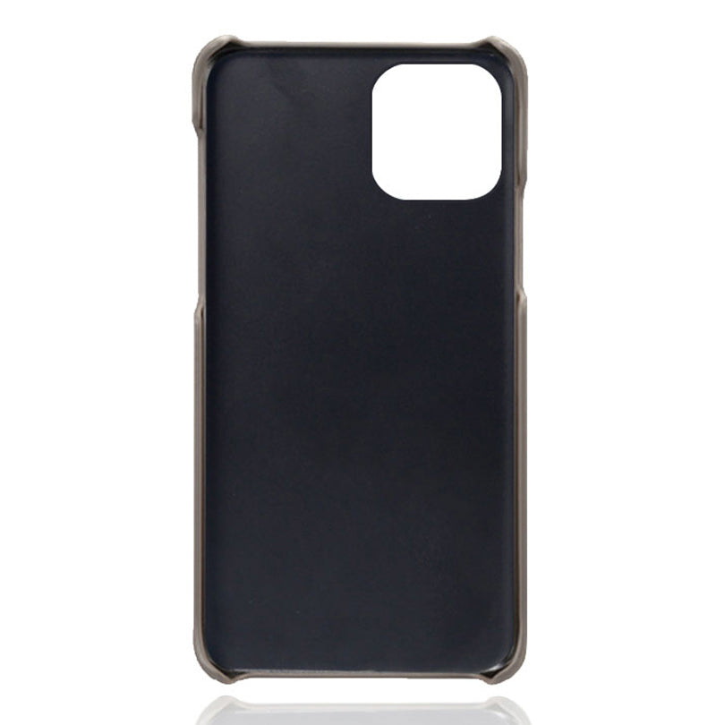 KSQ PU Leather Coated PC Phone Case for iPhone 13 Pro 6.1-inch