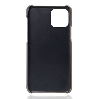 KSQ PU Leather Coated PC Phone Case for iPhone 13 Pro 6.1-inch