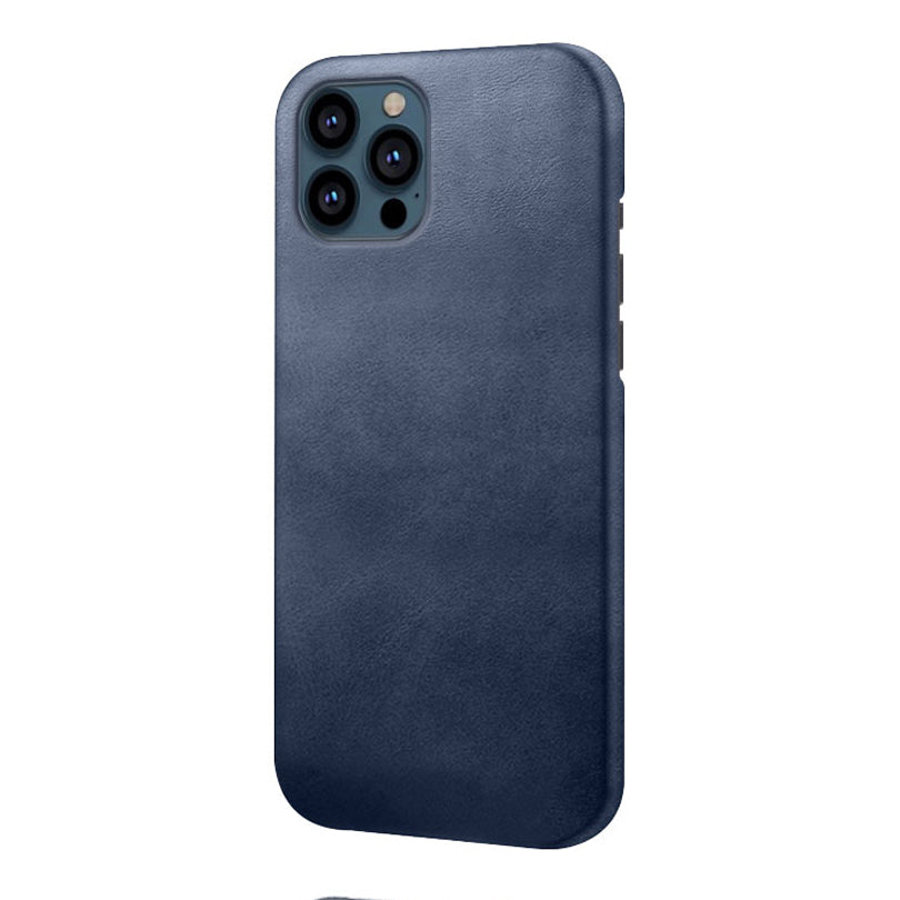 KSQ PU Leather Coated PC Phone Case for iPhone 13 Pro 6.1-inch