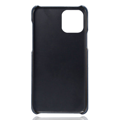 KSQ PU Leather Coated PC Phone Case for iPhone 13 Pro 6.1-inch