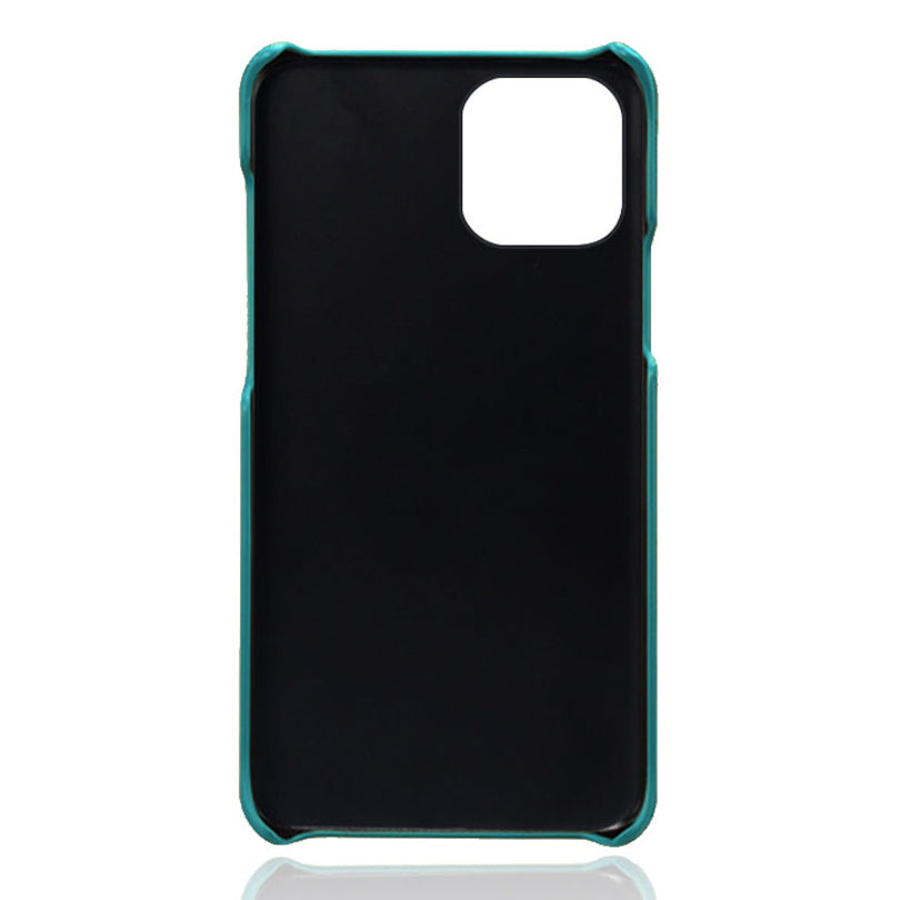KSQ PU Leather Coated PC Phone Case for iPhone 13 Pro 6.1-inch