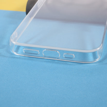 Transparent Full Body Scratch-Resistant 2mm TPU Clear Back Cover for iPhone 13 Pro 6.1 inch