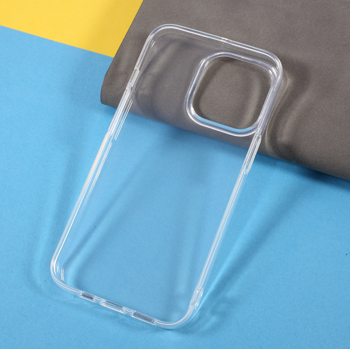 Transparent Full Body Scratch-Resistant 2mm TPU Clear Back Cover for iPhone 13 Pro 6.1 inch