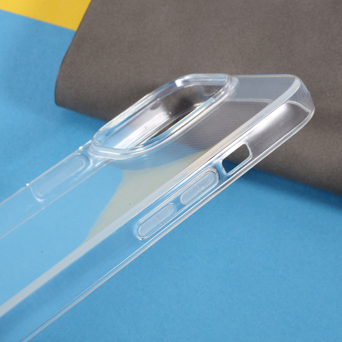 Transparent Full Body Scratch-Resistant 2mm TPU Clear Back Cover for iPhone 13 Pro 6.1 inch
