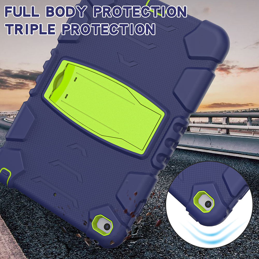King Kong Series Heavy Duty Shock-Resistant Rugged Hybrid Case Cover with Built-in Kickstand for iPad mini 4 / iPad mini 5 (2019) 7.9 inch