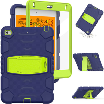 King Kong Series Heavy Duty Shock-Resistant Rugged Hybrid Case Cover with Built-in Kickstand for iPad mini 4 / iPad mini 5 (2019) 7.9 inch