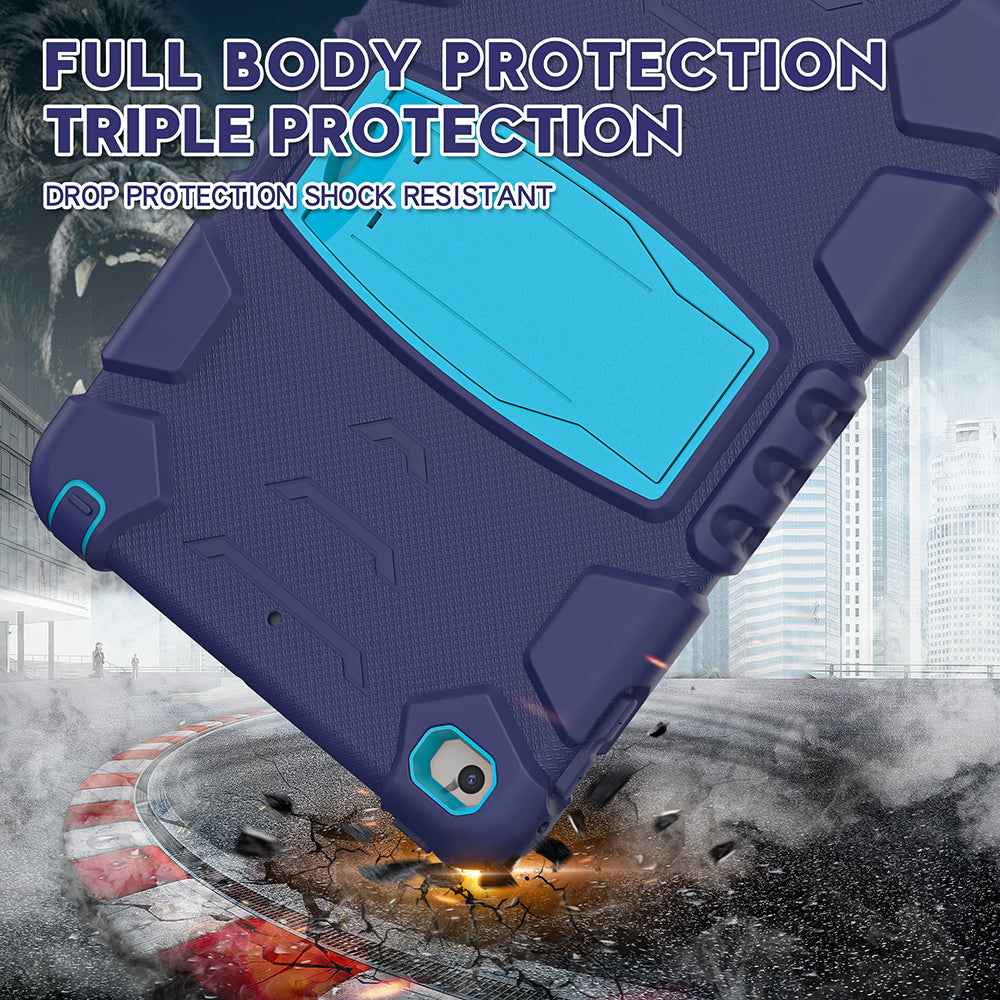 King Kong Series Heavy Duty Shock-Resistant Rugged Hybrid Case Cover with Built-in Kickstand for iPad mini 4 / iPad mini 5 (2019) 7.9 inch