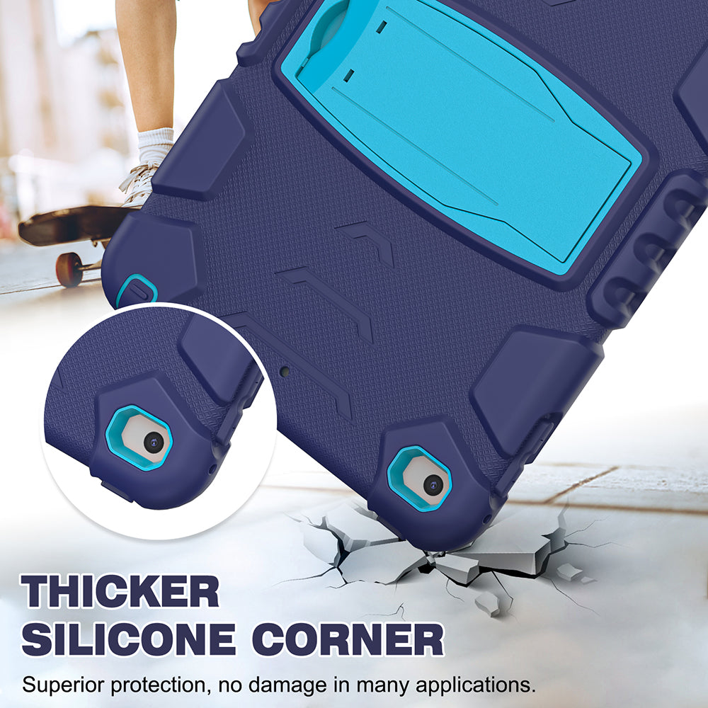 King Kong Series Heavy Duty Shock-Resistant Rugged Hybrid Case Cover with Built-in Kickstand for iPad mini 4 / iPad mini 5 (2019) 7.9 inch