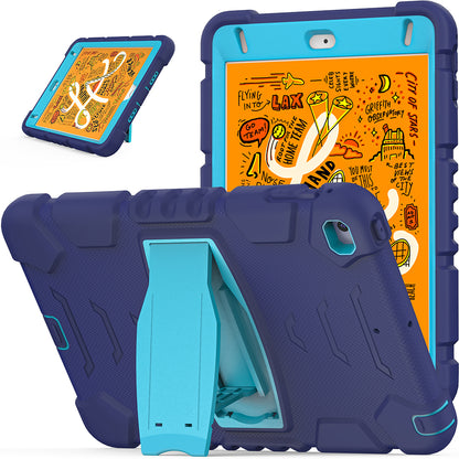King Kong Series Heavy Duty Shock-Resistant Rugged Hybrid Case Cover with Built-in Kickstand for iPad mini 4 / iPad mini 5 (2019) 7.9 inch