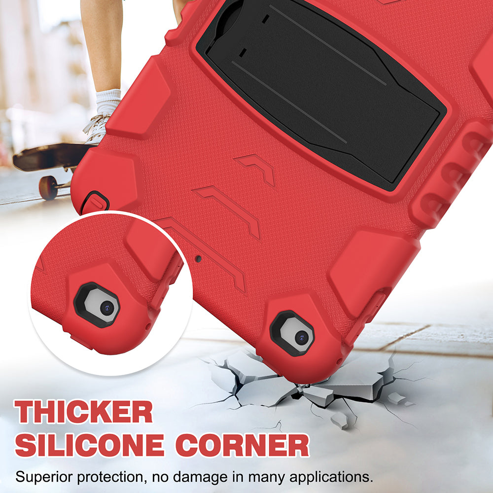 King Kong Series Heavy Duty Shock-Resistant Rugged Hybrid Case Cover with Built-in Kickstand for iPad mini 4 / iPad mini 5 (2019) 7.9 inch