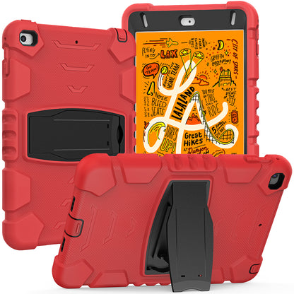 King Kong Series Heavy Duty Shock-Resistant Rugged Hybrid Case Cover with Built-in Kickstand for iPad mini 4 / iPad mini 5 (2019) 7.9 inch
