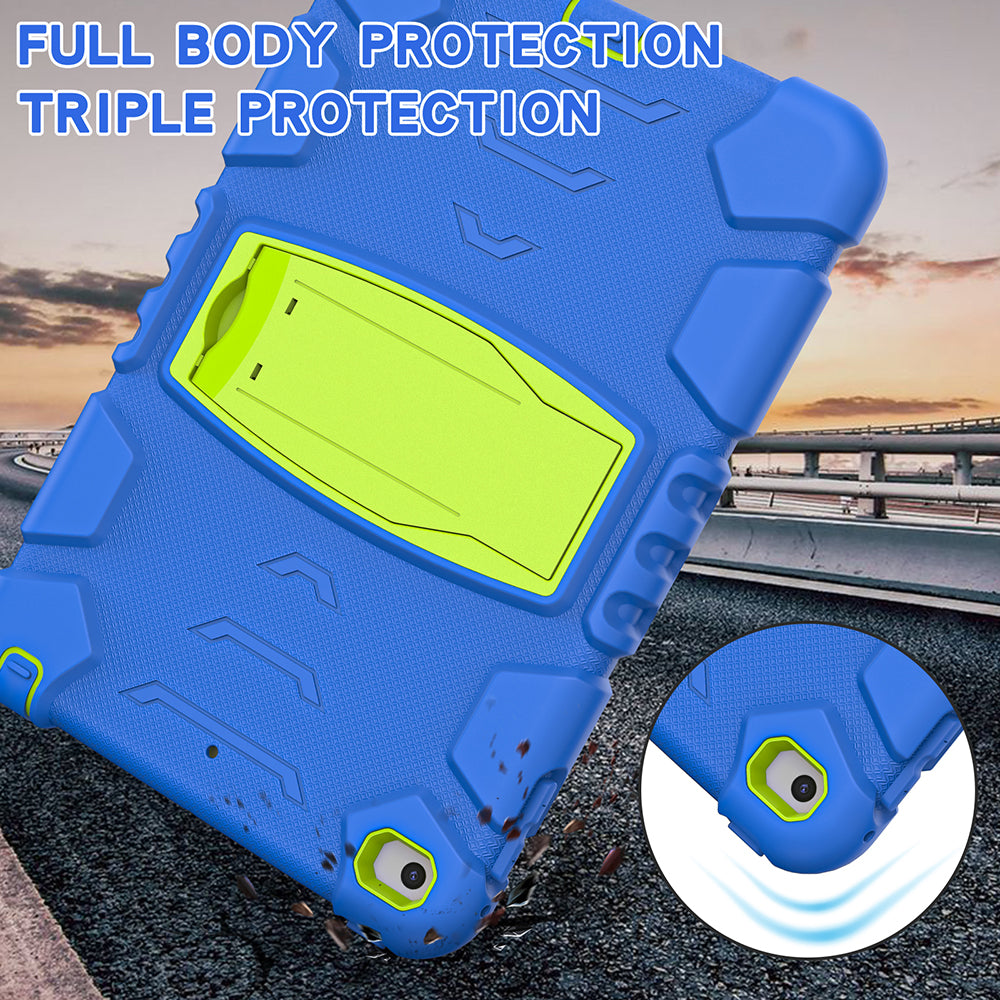 King Kong Series Heavy Duty Shock-Resistant Rugged Hybrid Case Cover with Built-in Kickstand for iPad mini 4 / iPad mini 5 (2019) 7.9 inch