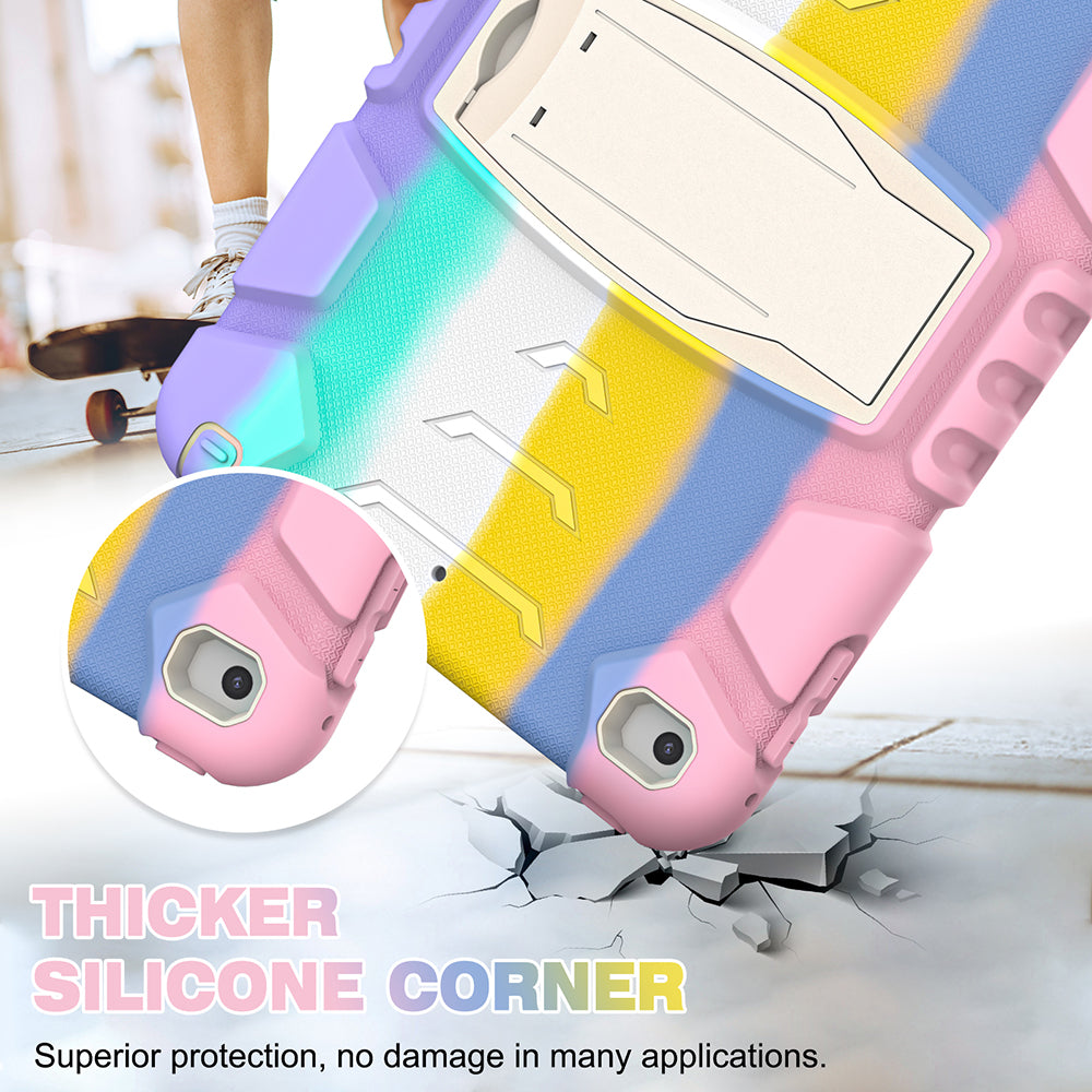 King Kong Series Heavy Duty Shock-Resistant Rugged Hybrid Case Cover with Built-in Kickstand for iPad mini 4 / iPad mini 5 (2019) 7.9 inch