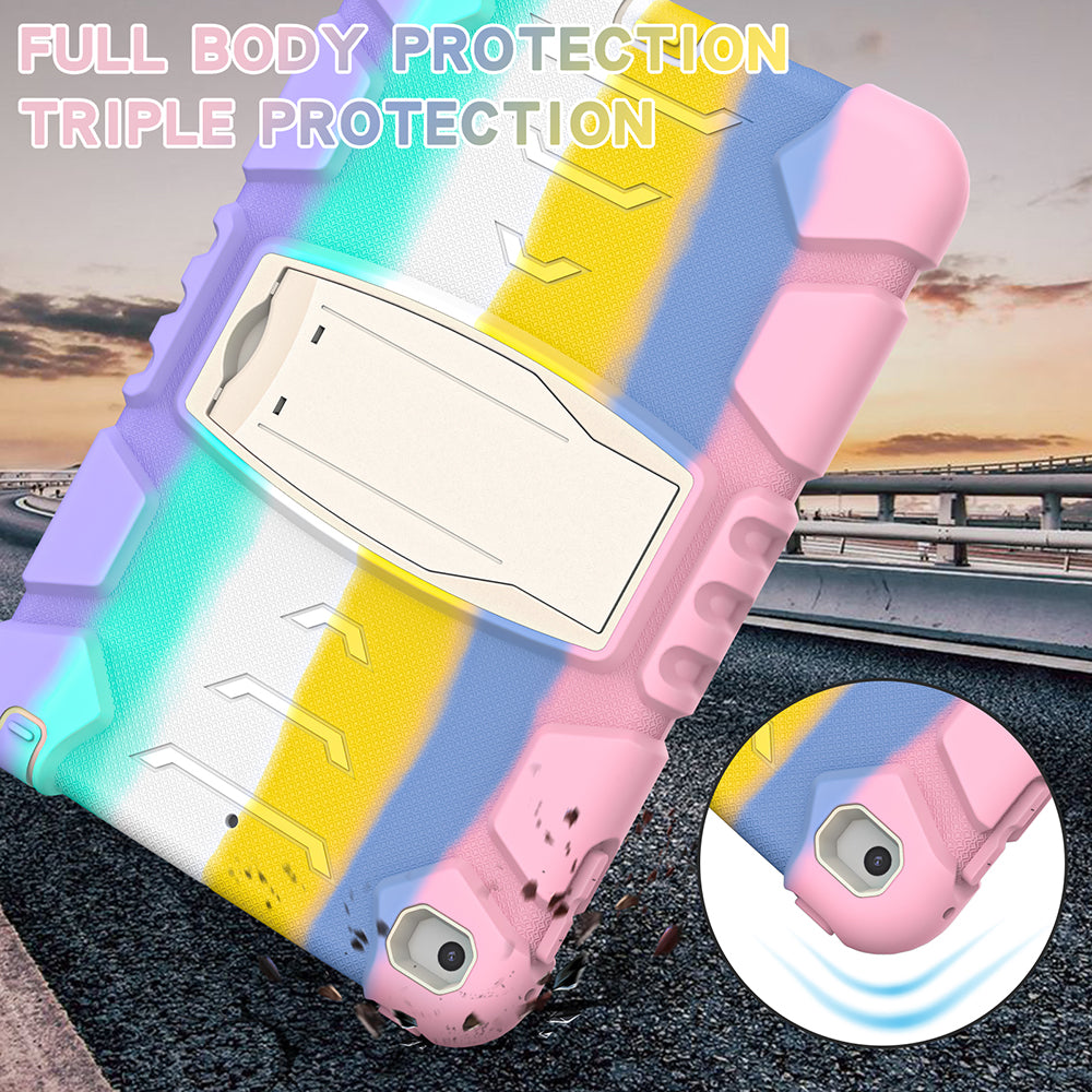 King Kong Series Heavy Duty Shock-Resistant Rugged Hybrid Case Cover with Built-in Kickstand for iPad mini 4 / iPad mini 5 (2019) 7.9 inch