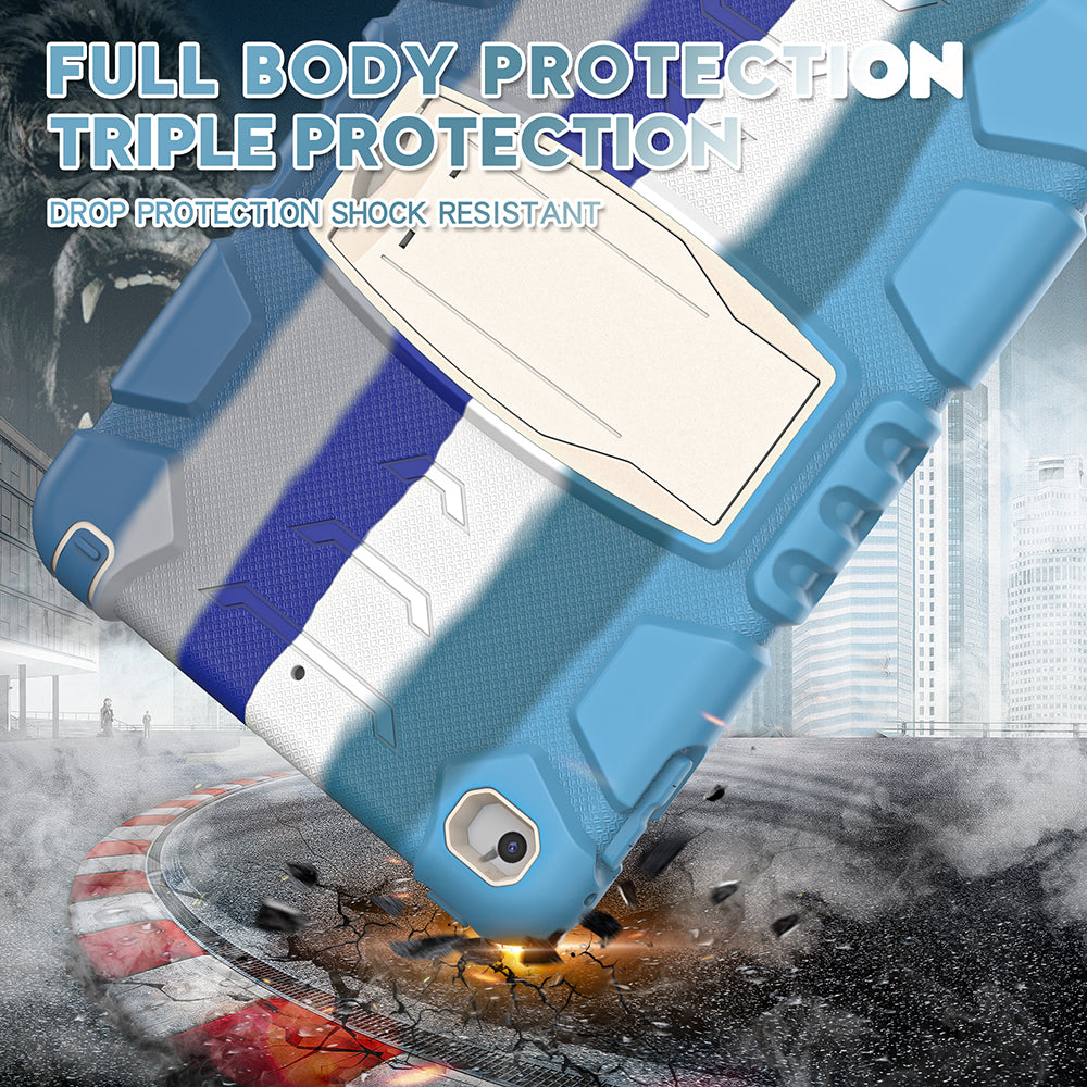 King Kong Series Heavy Duty Shock-Resistant Rugged Hybrid Case Cover with Built-in Kickstand for iPad mini 4 / iPad mini 5 (2019) 7.9 inch