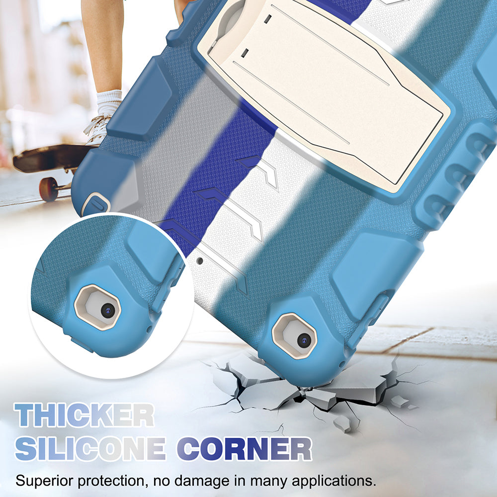 King Kong Series Heavy Duty Shock-Resistant Rugged Hybrid Case Cover with Built-in Kickstand for iPad mini 4 / iPad mini 5 (2019) 7.9 inch