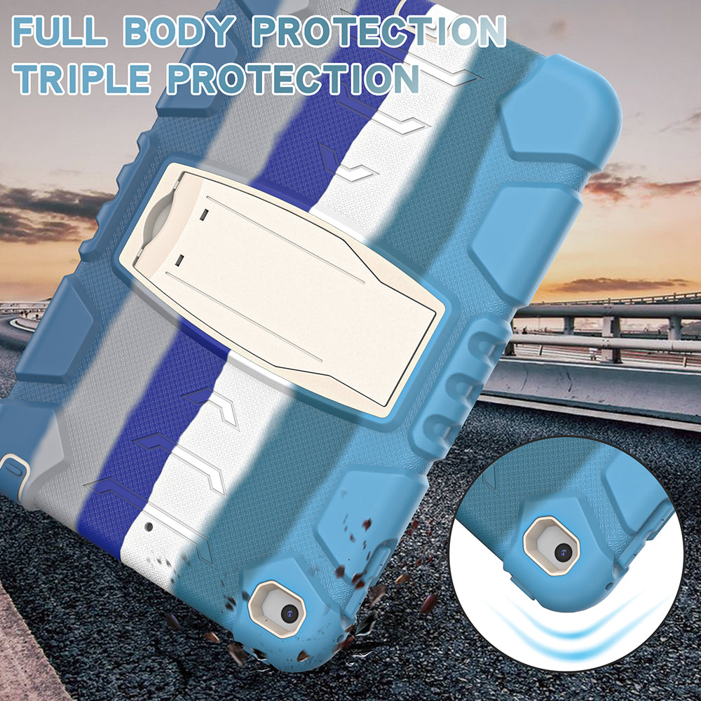 King Kong Series Heavy Duty Shock-Resistant Rugged Hybrid Case Cover with Built-in Kickstand for iPad mini 4 / iPad mini 5 (2019) 7.9 inch