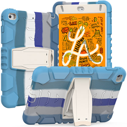King Kong Series Heavy Duty Shock-Resistant Rugged Hybrid Case Cover with Built-in Kickstand for iPad mini 4 / iPad mini 5 (2019) 7.9 inch