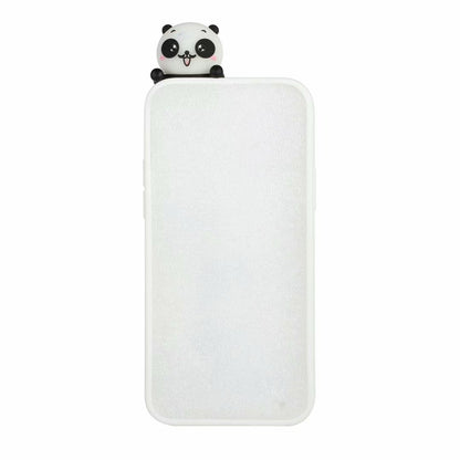 Cute 3D Doll Pattern Printing TPU Back Case for iPhone 13 Pro 6.1 inch Mobile Phone Casing