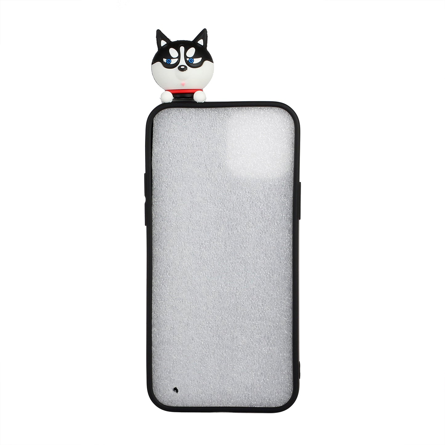 Cute 3D Doll Pattern Printing TPU Back Case for iPhone 13 Pro 6.1 inch Mobile Phone Casing