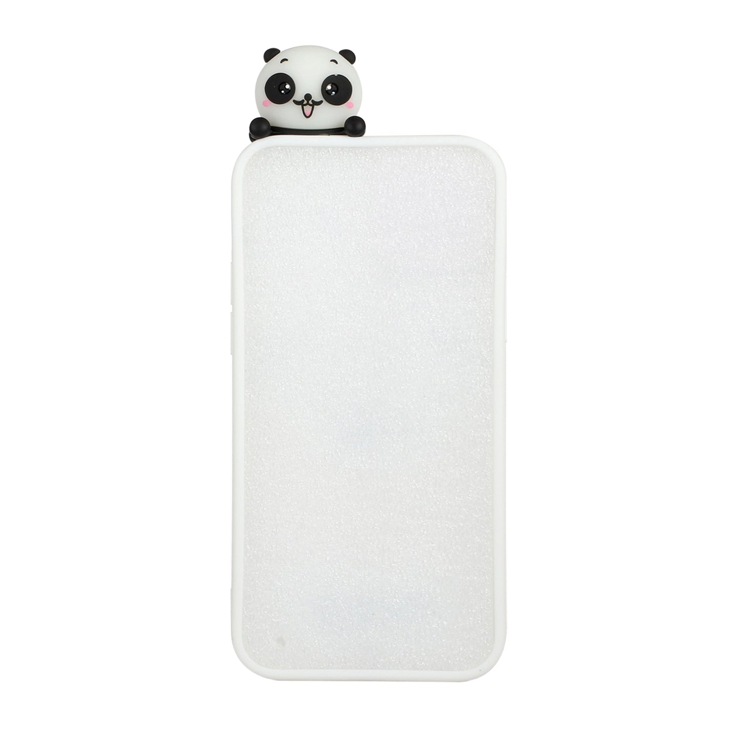 Cute 3D Doll Pattern Printing TPU Back Case for iPhone 13 Pro 6.1 inch Mobile Phone Casing