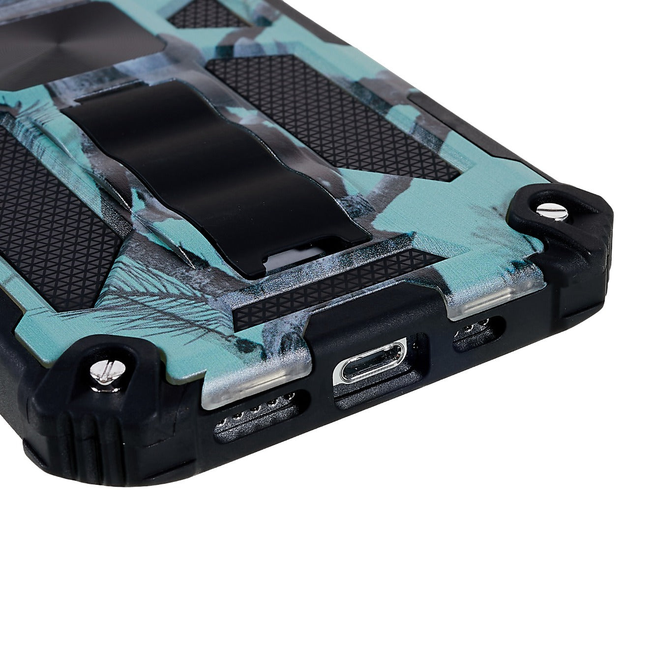 Camouflage Design Well-protected Drop-proof Phone Shell for iPhone 13 Pro 6.1 inch