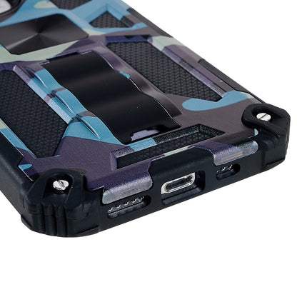 Camouflage Design Well-protected Drop-proof Phone Shell for iPhone 13 Pro 6.1 inch