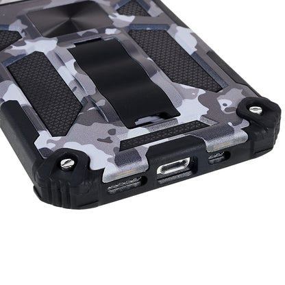 Camouflage Design Well-protected Drop-proof Phone Shell for iPhone 13 Pro 6.1 inch