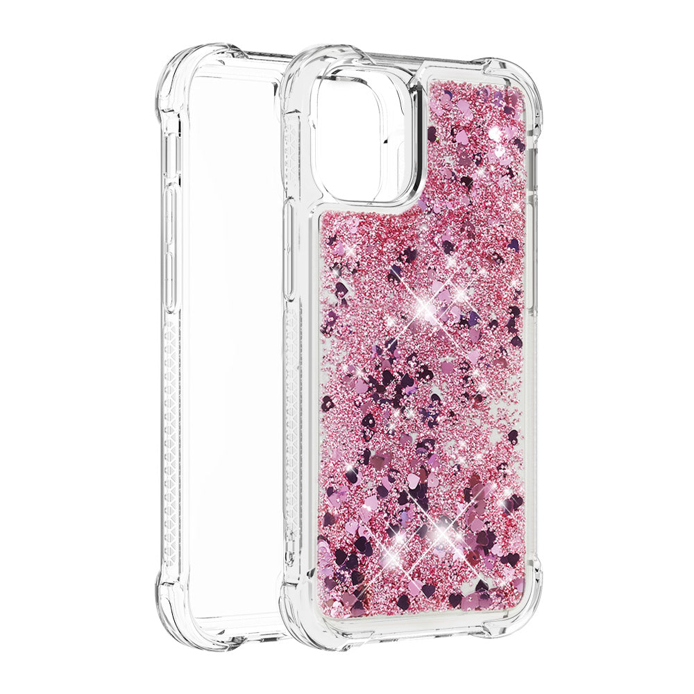 Glitter Bling Liquid Sparkle Fashion Flowing Quicksand TPU Case for iPhone 13 Pro 6.1 inch