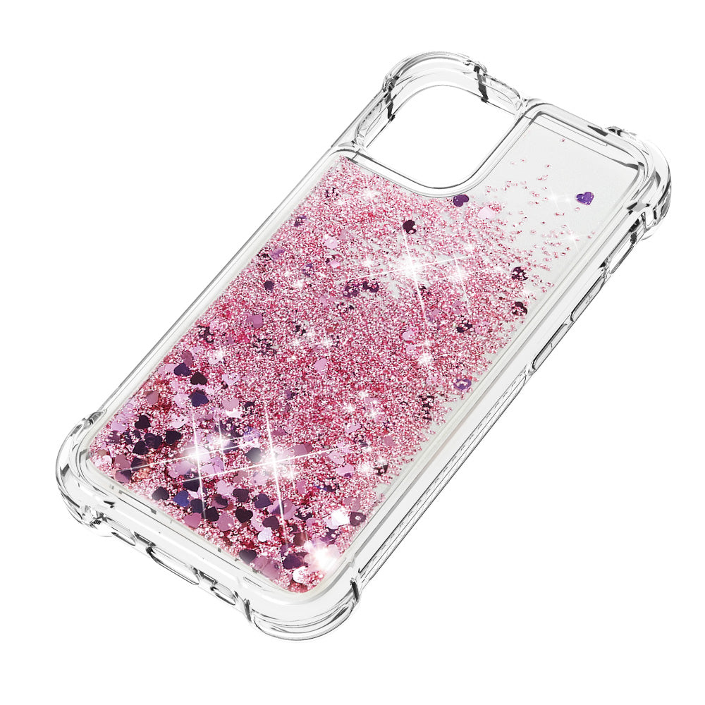 Glitter Bling Liquid Sparkle Fashion Flowing Quicksand TPU Case for iPhone 13 Pro 6.1 inch