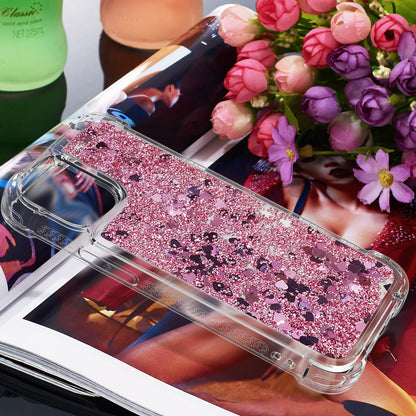 Glitter Bling Liquid Sparkle Fashion Flowing Quicksand TPU Case for iPhone 13 Pro 6.1 inch
