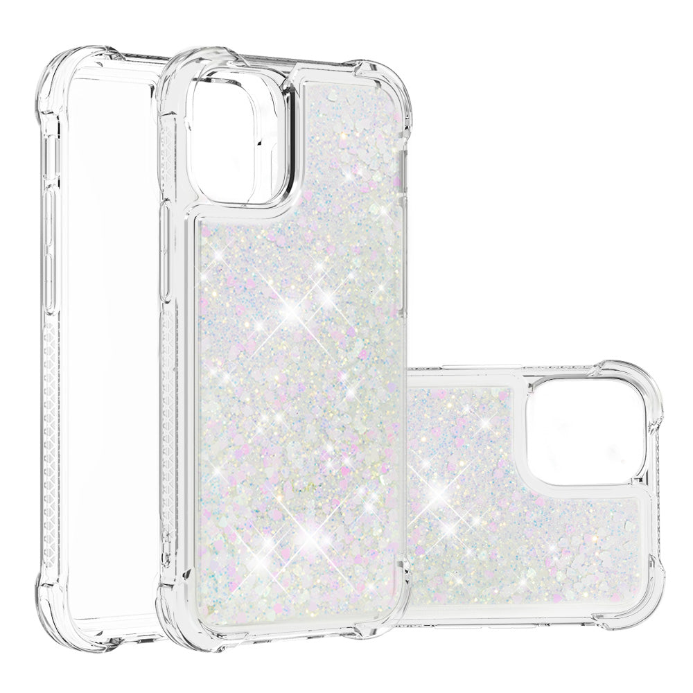 Glitter Bling Liquid Sparkle Fashion Flowing Quicksand TPU Case for iPhone 13 Pro 6.1 inch