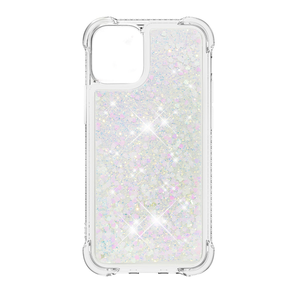 Glitter Bling Liquid Sparkle Fashion Flowing Quicksand TPU Case for iPhone 13 Pro 6.1 inch