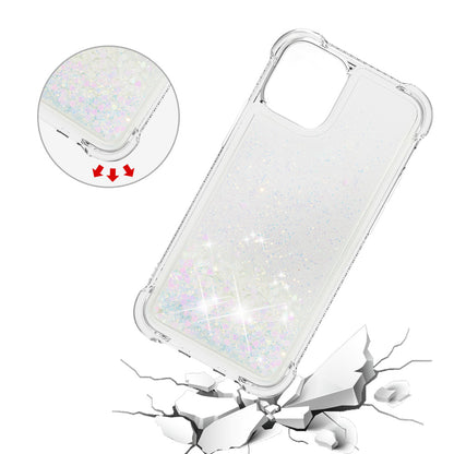 Glitter Bling Liquid Sparkle Fashion Flowing Quicksand TPU Case for iPhone 13 Pro 6.1 inch