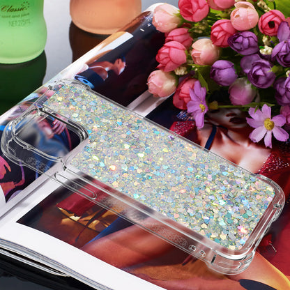 Glitter Bling Liquid Sparkle Fashion Flowing Quicksand TPU Case for iPhone 13 Pro 6.1 inch