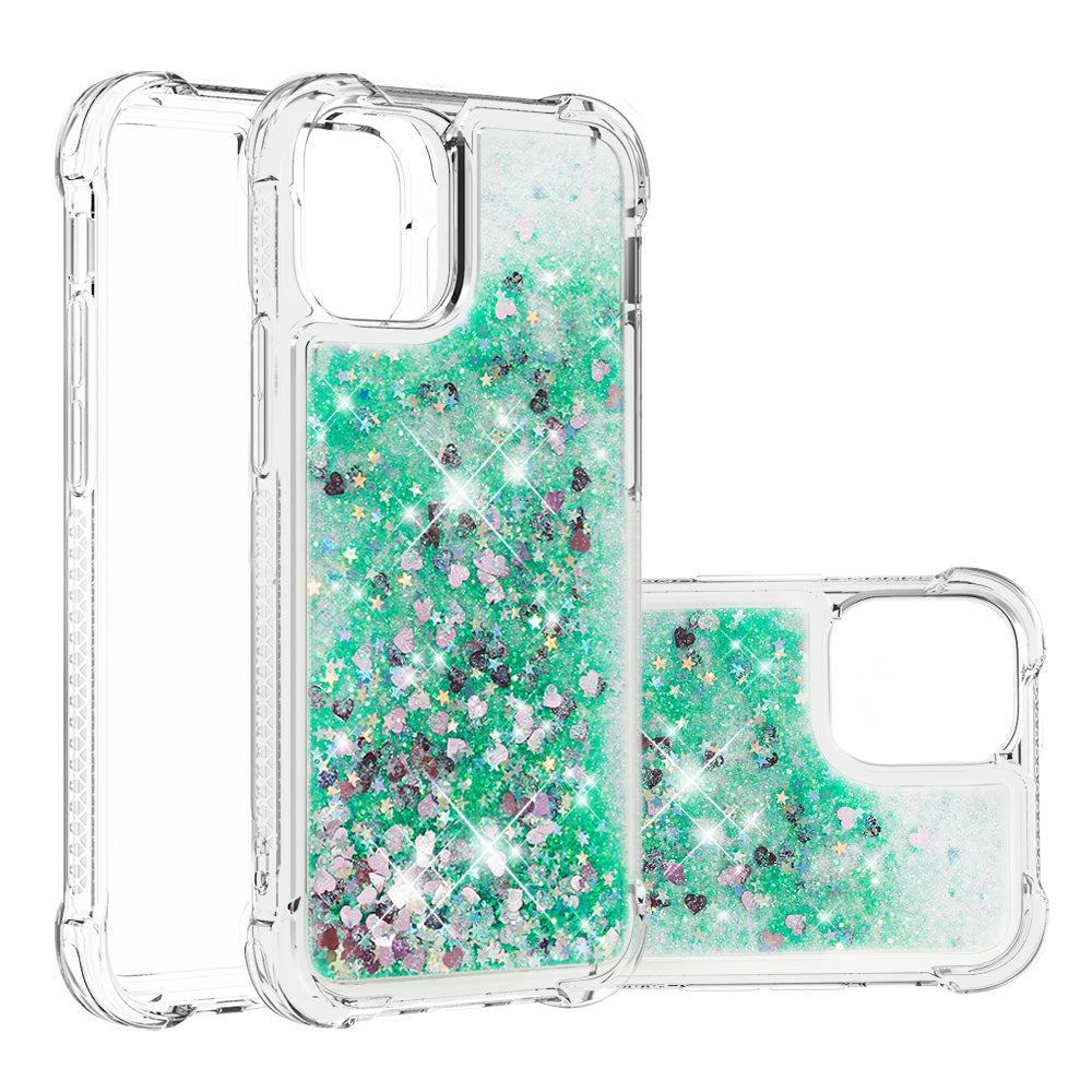 Glitter Bling Liquid Sparkle Fashion Flowing Quicksand TPU Case for iPhone 13 Pro 6.1 inch