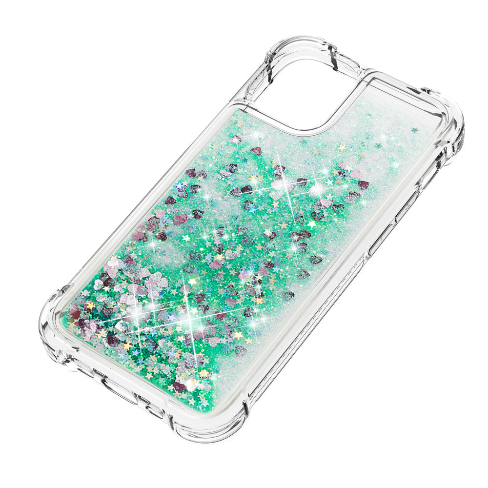 Glitter Bling Liquid Sparkle Fashion Flowing Quicksand TPU Case for iPhone 13 Pro 6.1 inch