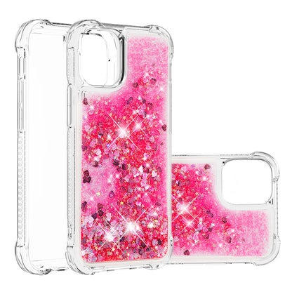 Glitter Bling Liquid Sparkle Fashion Flowing Quicksand TPU Case for iPhone 13 Pro 6.1 inch