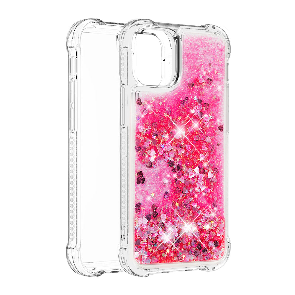 Glitter Bling Liquid Sparkle Fashion Flowing Quicksand TPU Case for iPhone 13 Pro 6.1 inch