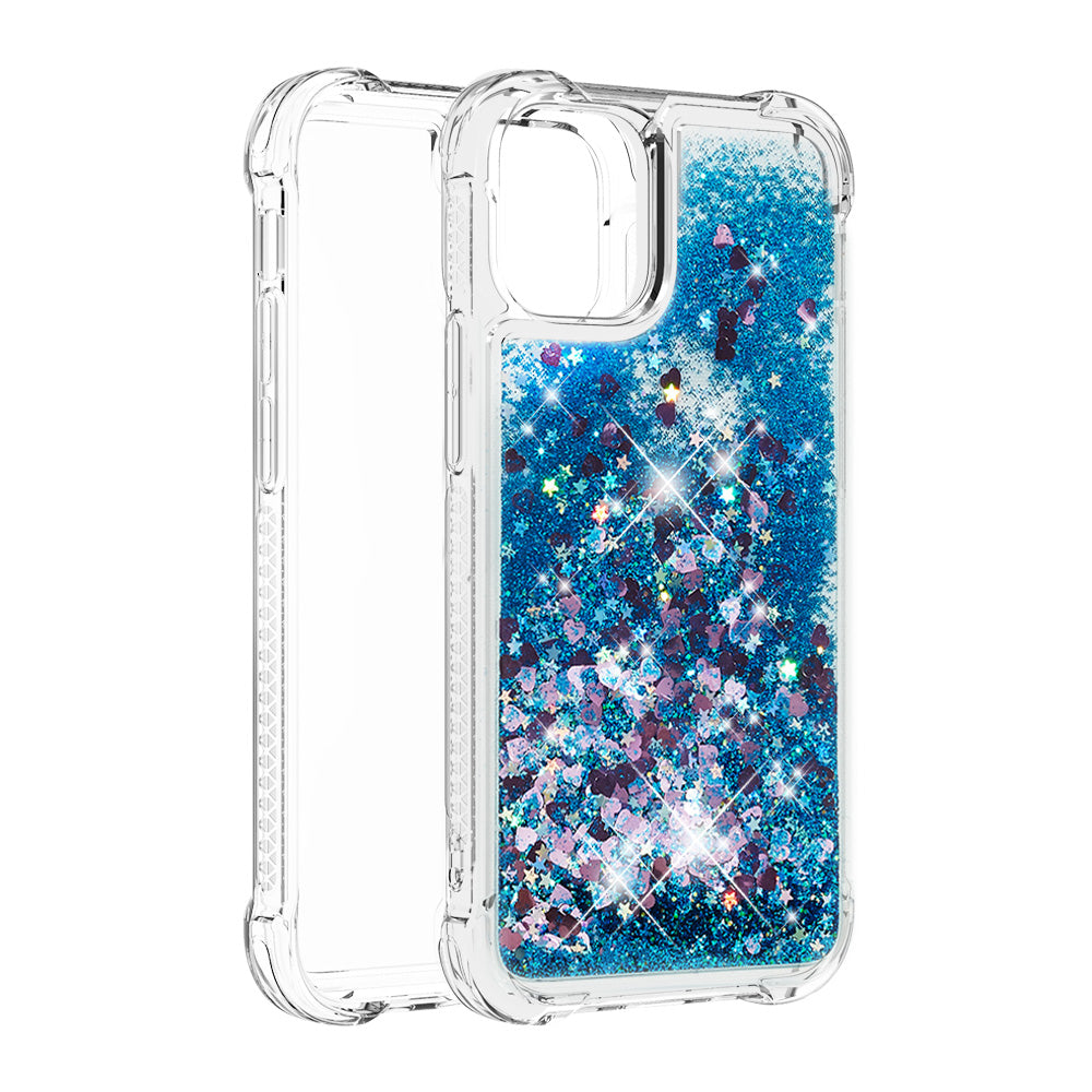 Glitter Bling Liquid Sparkle Fashion Flowing Quicksand TPU Case for iPhone 13 Pro 6.1 inch