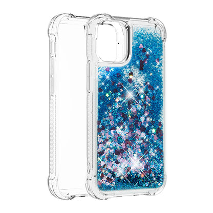 Glitter Bling Liquid Sparkle Fashion Flowing Quicksand TPU Case for iPhone 13 Pro 6.1 inch