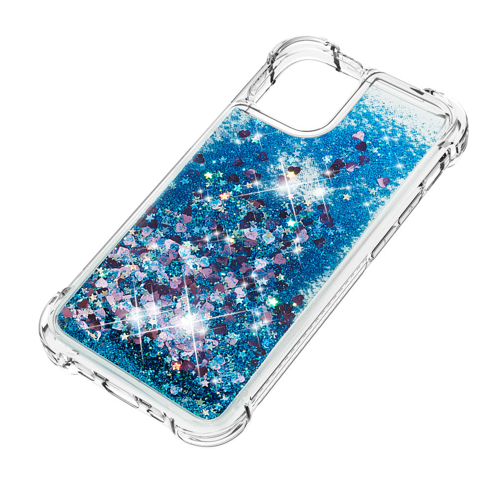 Glitter Bling Liquid Sparkle Fashion Flowing Quicksand TPU Case for iPhone 13 Pro 6.1 inch