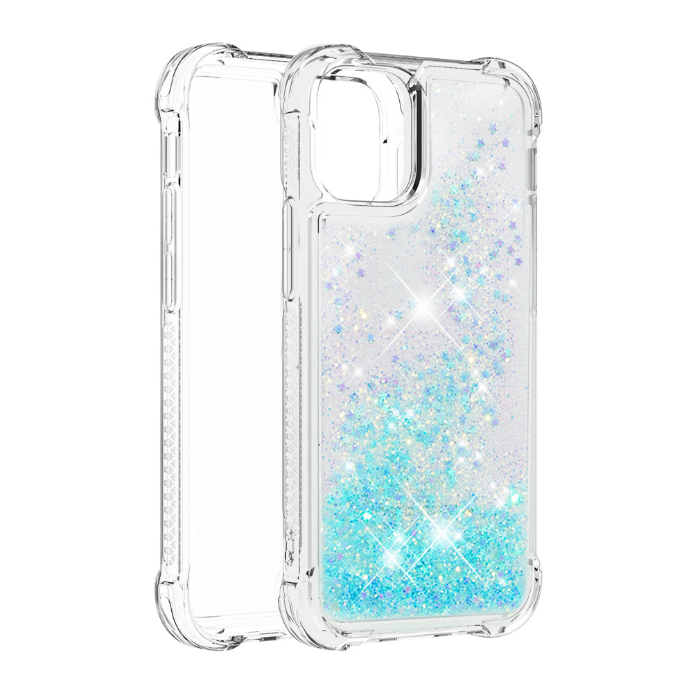 Glitter Bling Liquid Sparkle Fashion Flowing Quicksand TPU Case for iPhone 13 Pro 6.1 inch