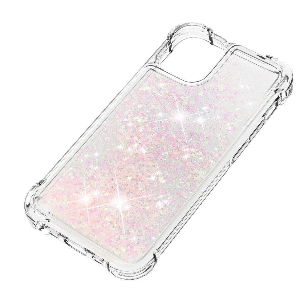 Glitter Bling Liquid Sparkle Fashion Flowing Quicksand TPU Case for iPhone 13 Pro 6.1 inch