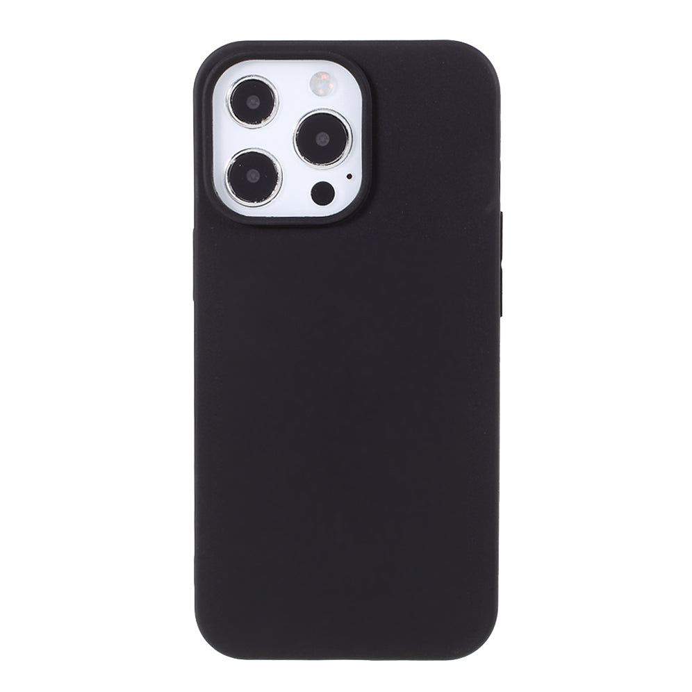 For iPhone 13 Pro 6.1 inch Slim Surface Layer Smooth Matte Soft Flexible TPU Cover