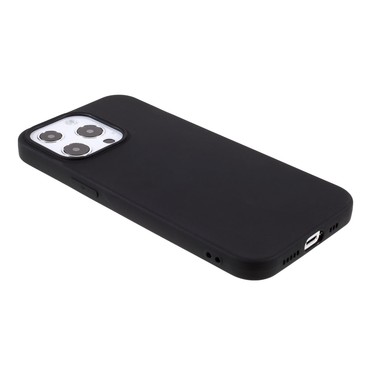 For iPhone 13 Pro 6.1 inch Slim Surface Layer Smooth Matte Soft Flexible TPU Cover