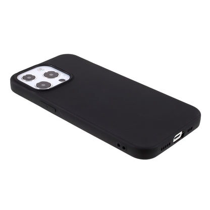 For iPhone 13 Pro 6.1 inch Slim Surface Layer Smooth Matte Soft Flexible TPU Cover