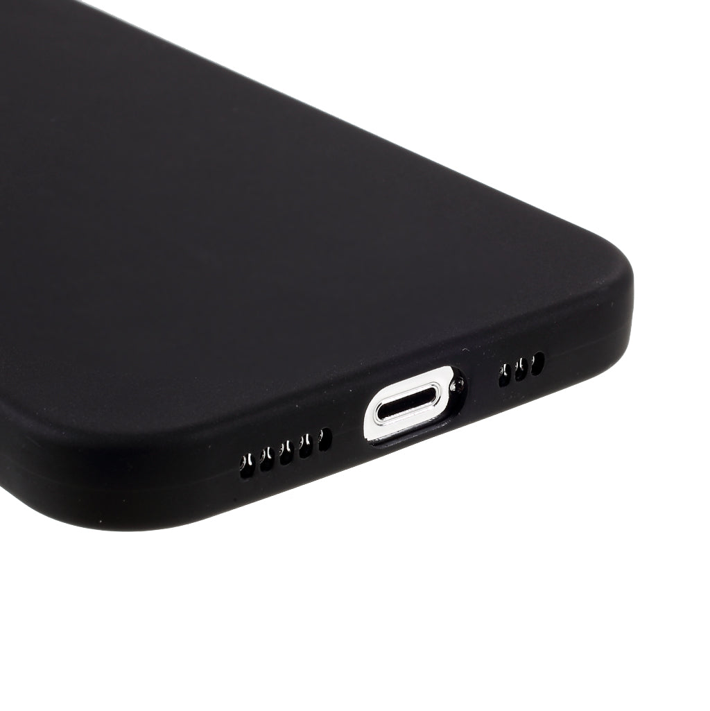 For iPhone 13 Pro 6.1 inch Slim Surface Layer Smooth Matte Soft Flexible TPU Cover