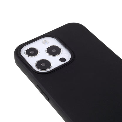 For iPhone 13 Pro 6.1 inch Slim Surface Layer Smooth Matte Soft Flexible TPU Cover