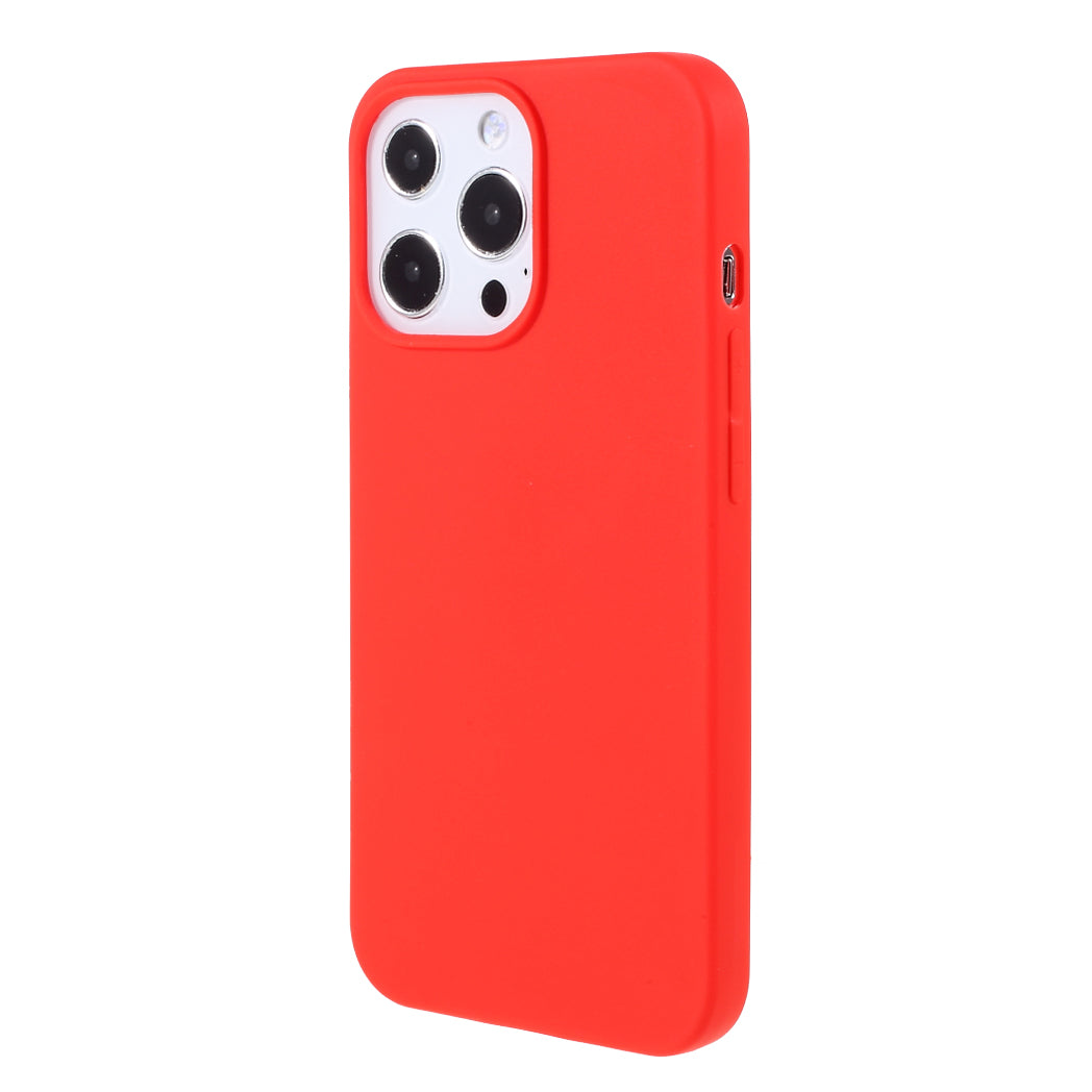 For iPhone 13 Pro 6.1 inch Slim Surface Layer Smooth Matte Soft Flexible TPU Cover